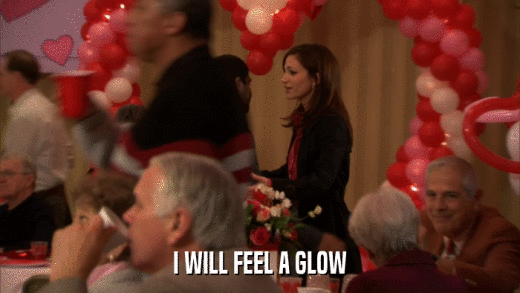 I WILL FEEL A GLOW  