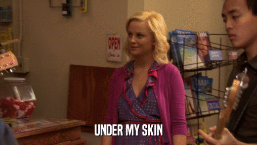 UNDER MY SKIN  