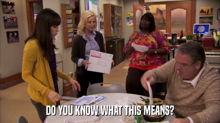 DO YOU KNOW WHAT THIS MEANS?  