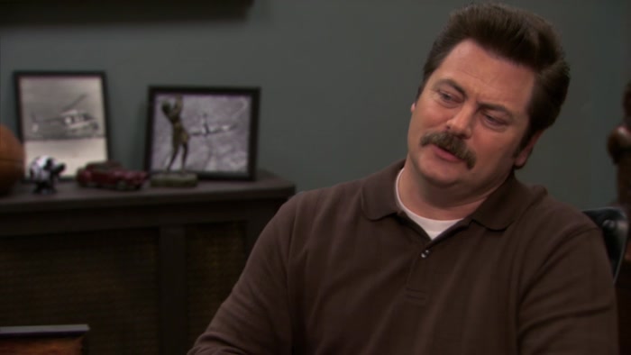 COME ON, LESLIE, YOU KNOW I'M NOT SEXIST. I LOVE POWERFUL WOMEN. 