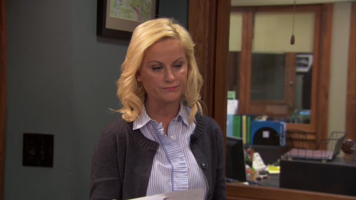 COME ON, LESLIE, YOU KNOW I'M NOT SEXIST. I LOVE POWERFUL WOMEN. 