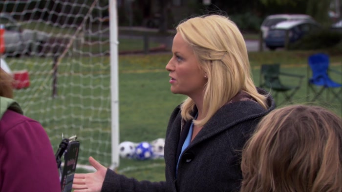 OKAY. COULD YOU JUST SHARE THE FIELD WITH THE GIRLS TODAY, PLEASE? 