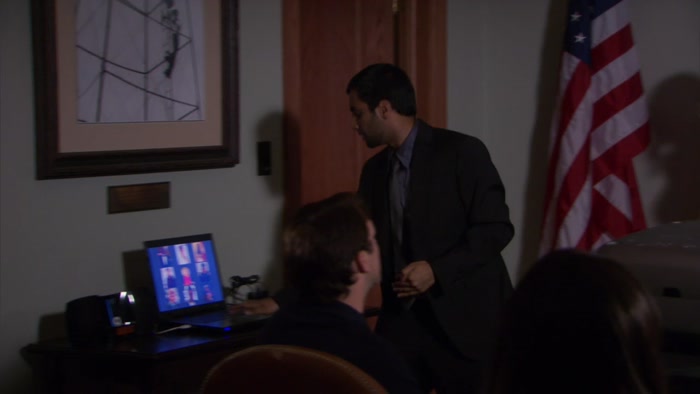 IN PAWNEE'S HOTTEST CLUB. BUT THEY CAN'T. 