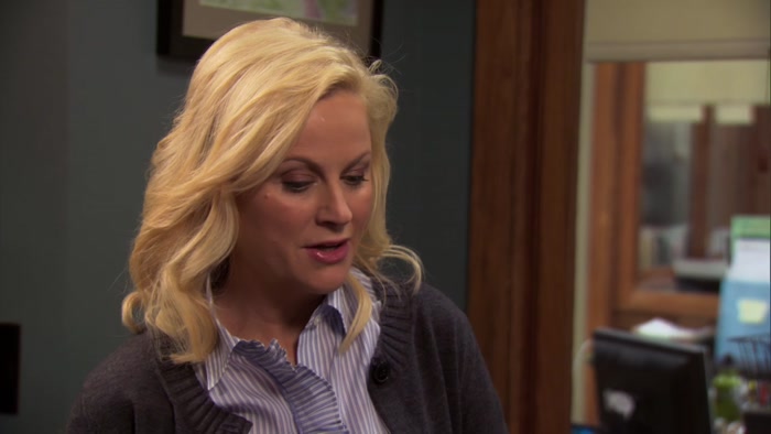 LOOK, LESLIE, YOUR JOB,  