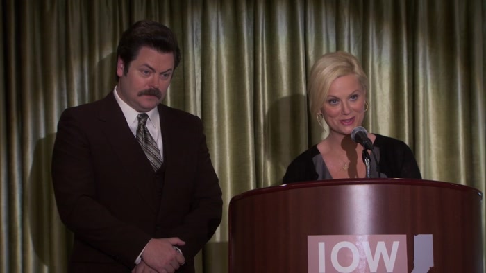 TO RON SWANSON.  