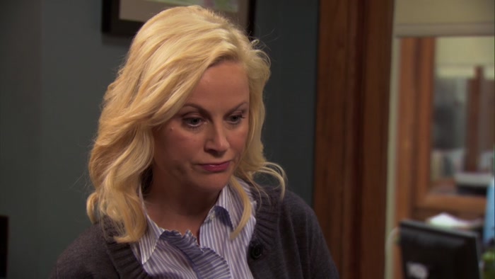 LOOK, LESLIE, YOUR JOB,  