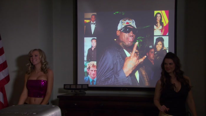CASH WARREN AND DENNIS RODMAN.  