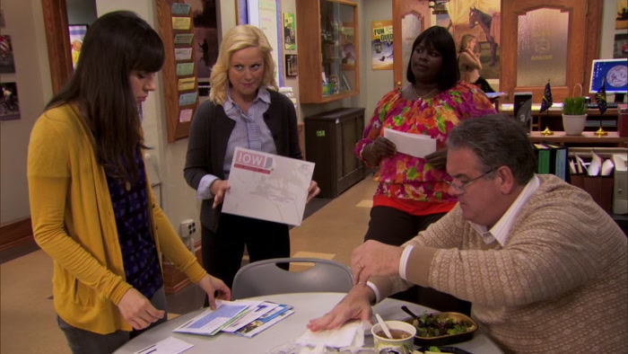 I AM PAWNEE'S WOMAN OF THE YEAR! 