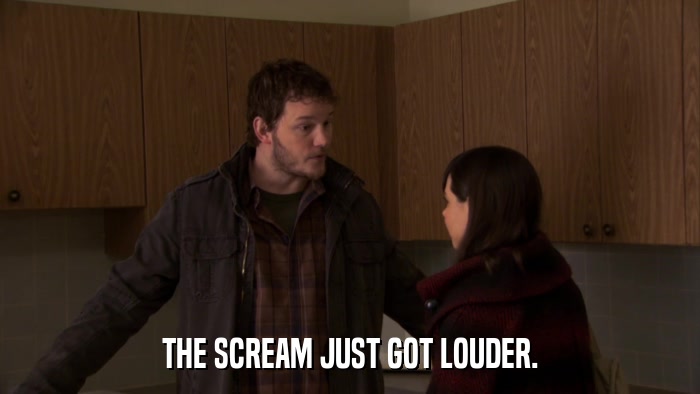 THE SCREAM JUST GOT LOUDER.  