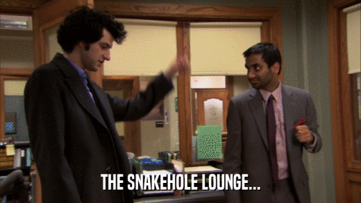 THE SNAKEHOLE LOUNGE...  