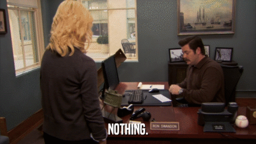 NOTHING.  
