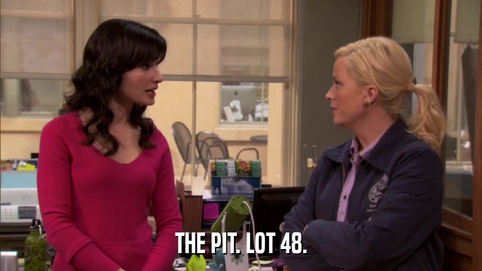 THE PIT. LOT 48.  