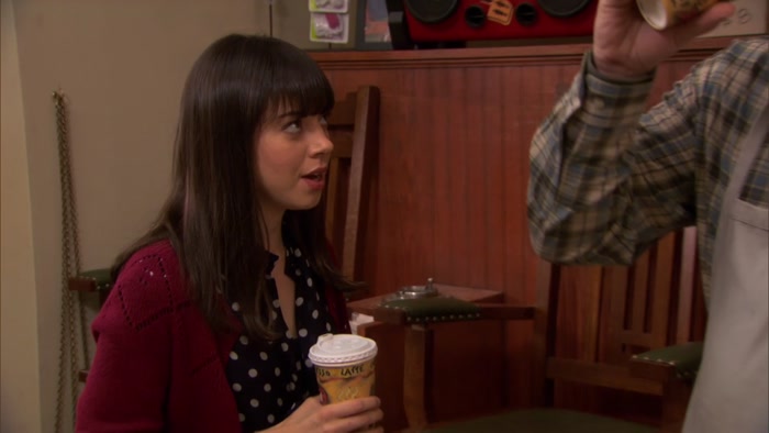 I ONLY EVER BRING YOU COFFEE.  