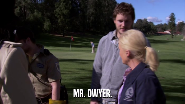 MR. DWYER.  