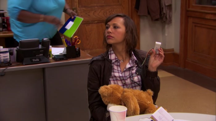 IT'S A ROBOT BEAR. IT'S PROGRAMMED TO SNUGGLE! 