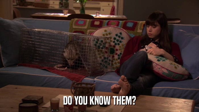 DO YOU KNOW THEM?  