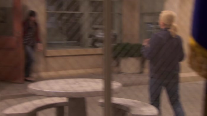 HEY, APRIL, CAN I TALK TO YOU ABOUT THIS SITUATION WITH THE POSSUM? 