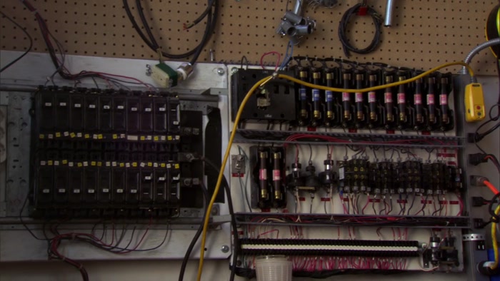RON, NONE OF THIS IS UP TO CODE. 