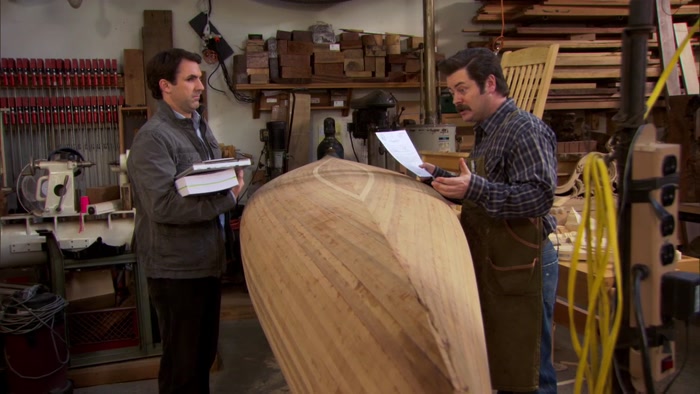 LET ME MAKE YOU A CANOE.  