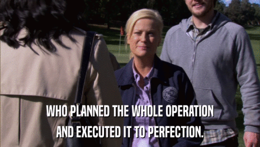 WHO PLANNED THE WHOLE OPERATION AND EXECUTED IT TO PERFECTION. 