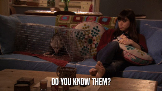 DO YOU KNOW THEM?  