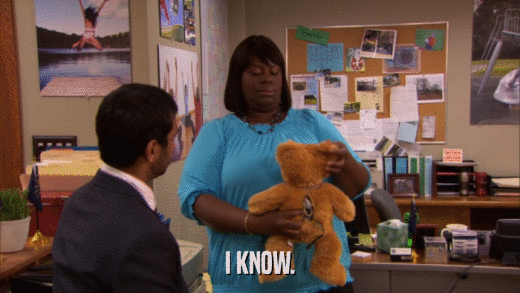 I KNOW.  