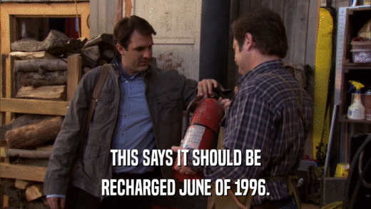THIS SAYS IT SHOULD BE RECHARGED JUNE OF 1996. 