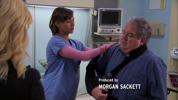 WHAT'S WRONG WITH YOUR ARM? ANN, TELL ME WHAT'S WRONG WITH JERRY'S ARM. 