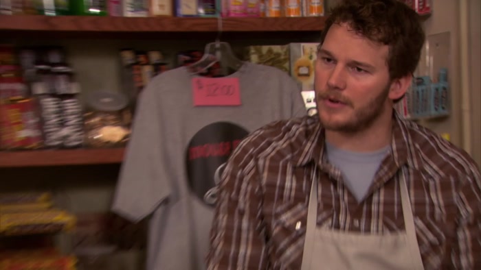NO. JERRY WHO WORKS WITH LESLIE. 