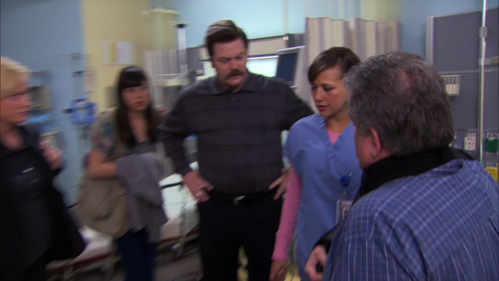 HE'S GOT A COUPLE OF SCRAPES AND A DISLOCATED SHOULDER. 