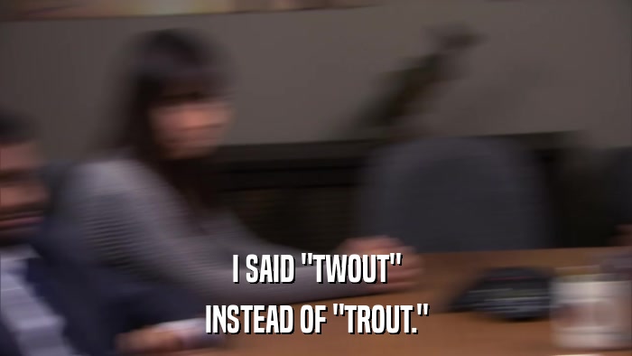 I SAID 