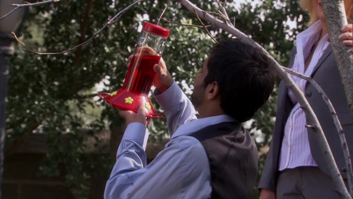 SO THE WINNER GETS TO REFILL THOSE FEEDERS. 