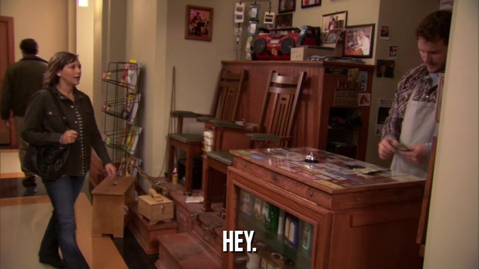 HEY.  