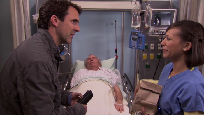 OH, DON'T WORRY ABOUT IT. HE'S DEAD. 