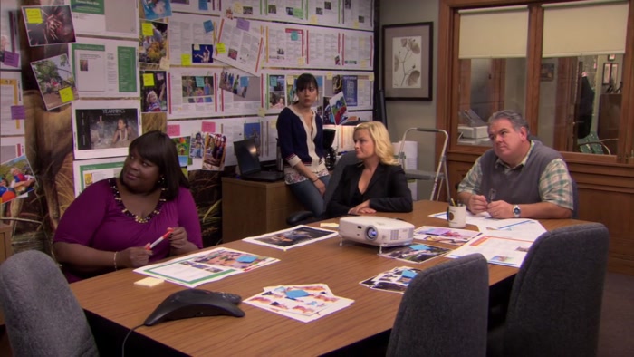 WE'RE TRYING TO SELL PAWNEE ON OUR SUMMER CLASSES. 