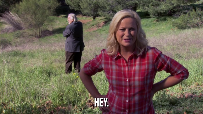 HEY.  