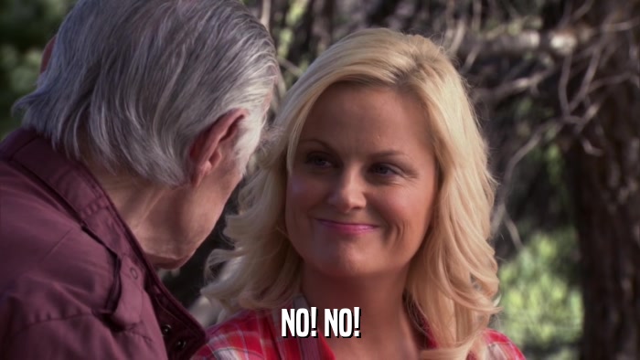 NO! NO!  