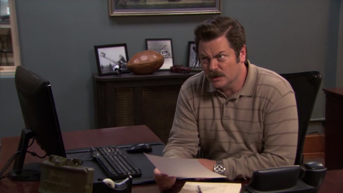 I HEARD THE PRINTER GOING.  