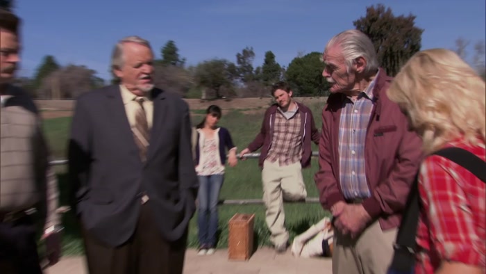 I THOUGHT YOU WERE DEAD, CLARENCE. 