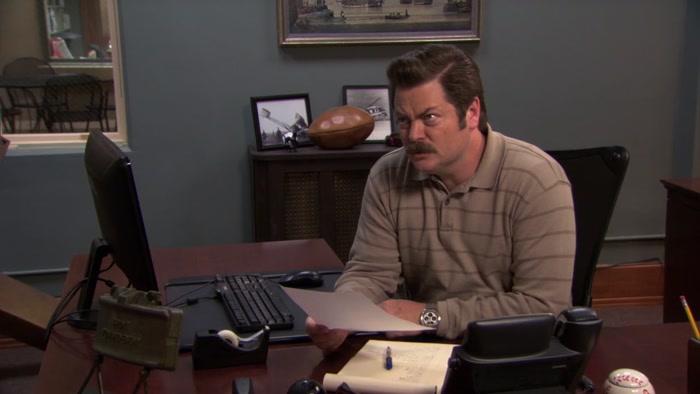 I HEARD THE PRINTER GOING.  