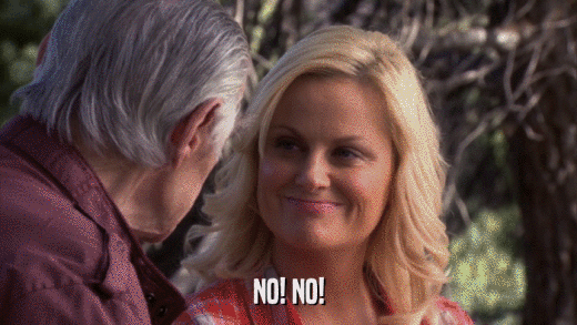 NO! NO!  