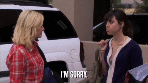 I'M SORRY.  