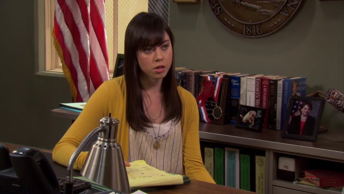 I'M AFRAID THAT RON SWANSON'S CURRENTLY DEAD. 