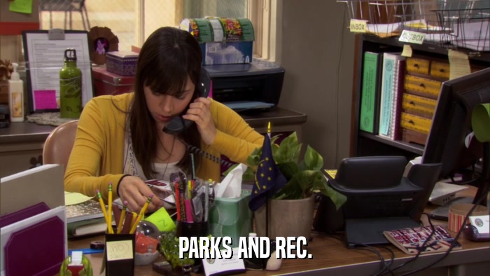 PARKS AND REC.  