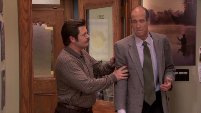 - WILL YOU? GREAT. THANKS FOR COMING IN. - YEAH. 