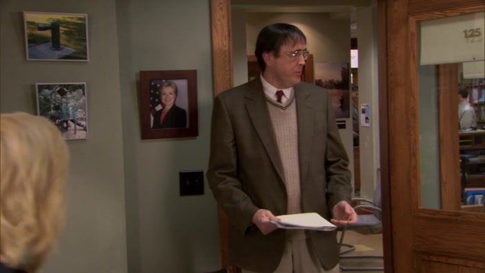 I'M SUPPOSED TO BE MEETING WITH RON SWANSON. 