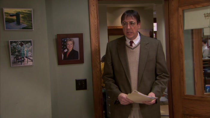I'M SUPPOSED TO BE MEETING WITH RON SWANSON. 