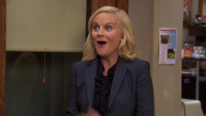 - HOWEVER, TO LESLIE KNOPE... - OH, HOW FUN. 