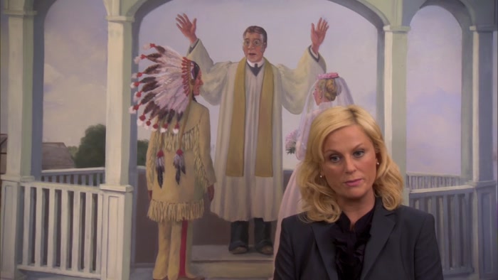 OFFICIATED A WEDDING BETWEEN A WHITE WOMAN AND A WAMAPOKE INDIAN CHIEF. 