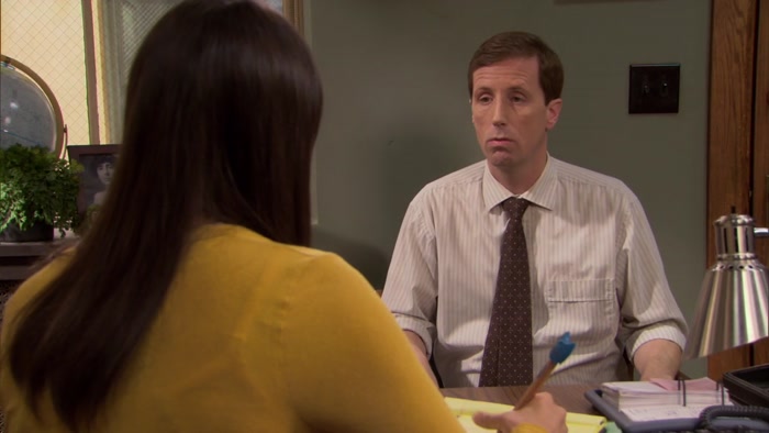 OH. I'M HIS DAUGHTER, APRIL SWANSON. 